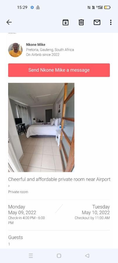 Stay At Home Airport Lodge Kempton Park Zewnętrze zdjęcie